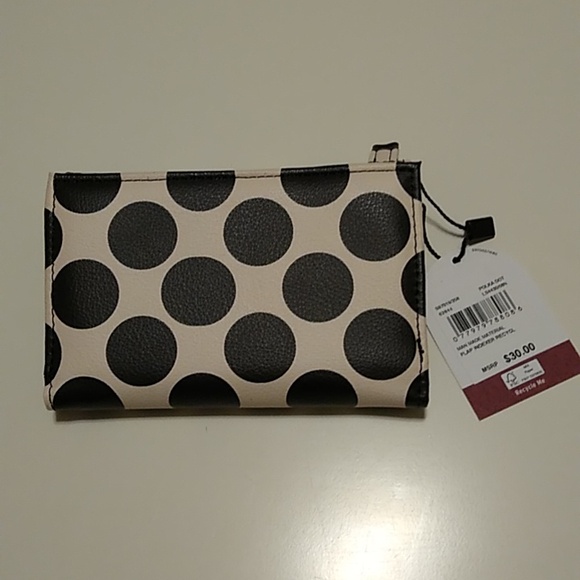 Beautiful wallet with polka dots, RFID protected - Picture 3 of 16